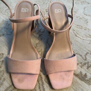 BP light pink sandals